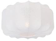 Stoffen Japandi plafondlamp wit 40cm - MadleineJapandi E27 Scandinavisch rond Binnenverlichting Lamp