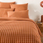 Dekbedovertrek in katoen, Brieuc karamel