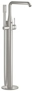GROHE Essence New Afbouwdeel vrijstaande badkraan - omstel - draaibare uitloop 27.7cm - handdouche - doucheslang - supersteel 23491dc1