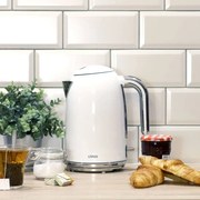 Livoo Waterkoker retro 1,7 L wit