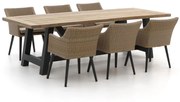Diningset Manifesto  | 6 personen | Tuinset teakhout | 7-delig | Kees Smit Tuinmeubelen
