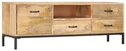 vidaXL Tv-meubel 130x30x45 cm massief mangohout