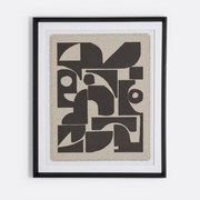 Kader met linnen motief 50 x 60 cm, Albio