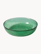 Schalen The Emeralds van glas, 2 stuks