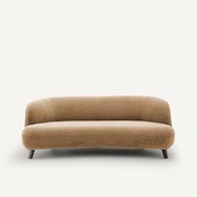 3-zitsbank, stonewashed fluweel, Rosebury, design E. Gallina