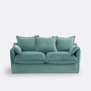 Slaapbank H14 cm, fluweel, Odna