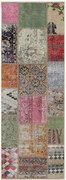 Wasbare laagpolige loper Patchwork
