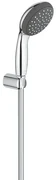 GROHE Start Vitalo Start 100 Handdoucheset - 1 straalsoort - rond - met houder - gladde slang - 175cm - chroom 27944000