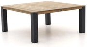 Tuin eettafel ROUGH | Vierkant  | Tuintafel Teakhout | 170x170cm | 4 personen | Kees Smit Tuinmeubelen
