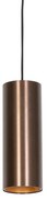 Smart hanglamp donkerbrons incl. Wifi GU10 50mm - Tubo