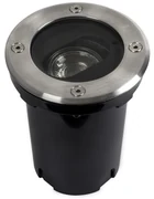 Richtbare Grondspot Ø12 Rond RVS met Lichtsensor LED