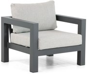 Tuinstoel Aluminium Grijs-antraciet Lifestyle Garden Furniture Luca