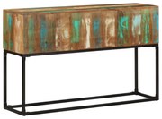 vidaXL Wandtafel 120x30x75 cm massief gerecycled hout