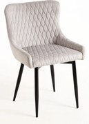 Set van 4 Sanda Fluwelen Stoelen