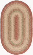 Outdoor ovalen vloerkleed Blythe, handgeweven