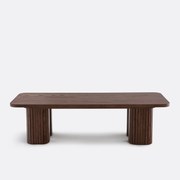 Essenhouten gefineerde salontafel Latti