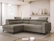 Hoekbank Columbus 202, Aanwezig, Aanwezig, 249x195x80cm, 148.5 kg, Poten: Kunststof, Metaal, Hout: Grenen