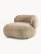 Niervormige loungefauteuil Alba