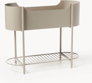 Metalen plantenbak Taru, H 65 cm