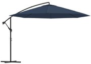 vidaXL Zweefparasol 3,5 m blauw