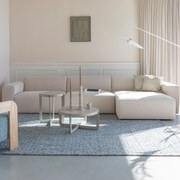 Zuiver Milka Sand Design Bank Met Chaise Longue Rechts Zandkleur