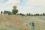 Kunstreproductie Wild Poppies, near Argenteuil (1873), Claude Monet