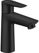 Hansgrohe Talis E wastafelkraan 110 CoolStart met waste mat zwart 71713670