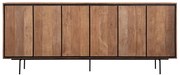 DTP Home Metropole Groot Dressoir Teakhout 220 Cm - 220x40x90cm.