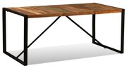 vidaXL Eettafel 180 cm massief gerecycled hout