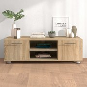 vidaXL Tv-meubel 110x40x35 cm bewerkt hout sonoma eikenkleurig