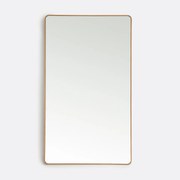 Rechthoekige spiegel in eikenfineer 100x170 cm Iodus