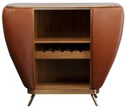 Kare Design Rio Brown Retro Design Barmeubel Bruin Lederlook - 127 X 57cm.