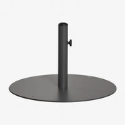 Ronde Parasolvoet 60ø Cm In Staal Peuet Grijs – Grafiet - Sklum