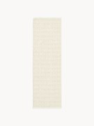 Handgeweven outdoor loper Rune met geometrisch patroon
