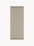 Outdoor dubbelzijdige loper Reddy met ruitjesmotief