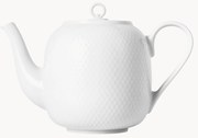 Porseleinen theepot Rhombe met structuurpatroon, 1.9 L