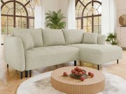 Hoekbank TrendyNest Cervon, Aanwezig, Aanwezig, 276x158x94cm, 115 kg, Poten: Hout