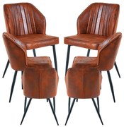 Pakket van 6 Wenye Stoelen