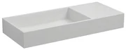 Clou Mini Wash Me fontein 56x24cm rechts mineraalsteen Wit CL/03.08235
