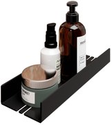 Saqu Aqua doucherek 28x9,5x3,5cm mat zwart