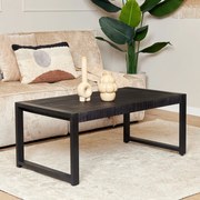 Starfurn Boaz Black Salontafel Mangohout - 110 X 60cm.