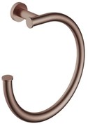 Hotbath &More handdoekring geborsteld koper PVD
