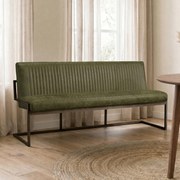 Tower Living Groene Eetkamerbank 155 Cm Ferro