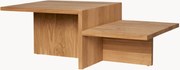 Salontafel Distinct van eikenhout