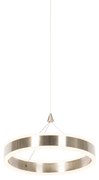 Hanglamp staal 30 cm incl. LED 3-staps dimbaar - Lyani Modern rond Binnenverlichting Lamp