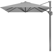 Platinum Voyager Rechthoek Zweefparasol T1 3x2 m. - Light Grey
