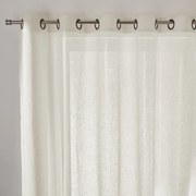 Linnen voile, grote breedte, met oogjes, ONEGA