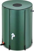 Famiflora opvouwbare regenton - Diameter 80 x H98 cm - 500 liter inhoud