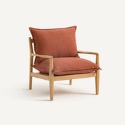 Kussens van getextureerd polypropyleen voor fauteuil Dilma