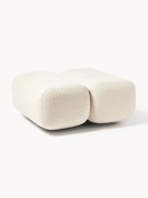 Teddy beklede poef Caterpillar